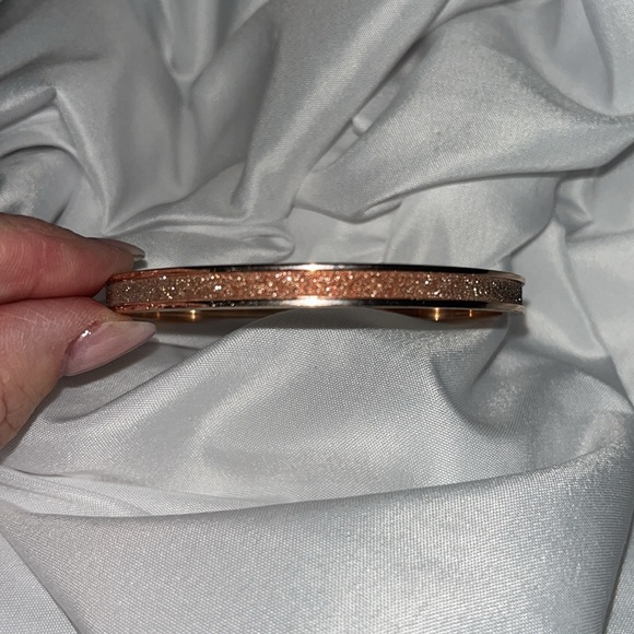 Charming Charlie Rose Gold Bangle - Picture 2 of 5